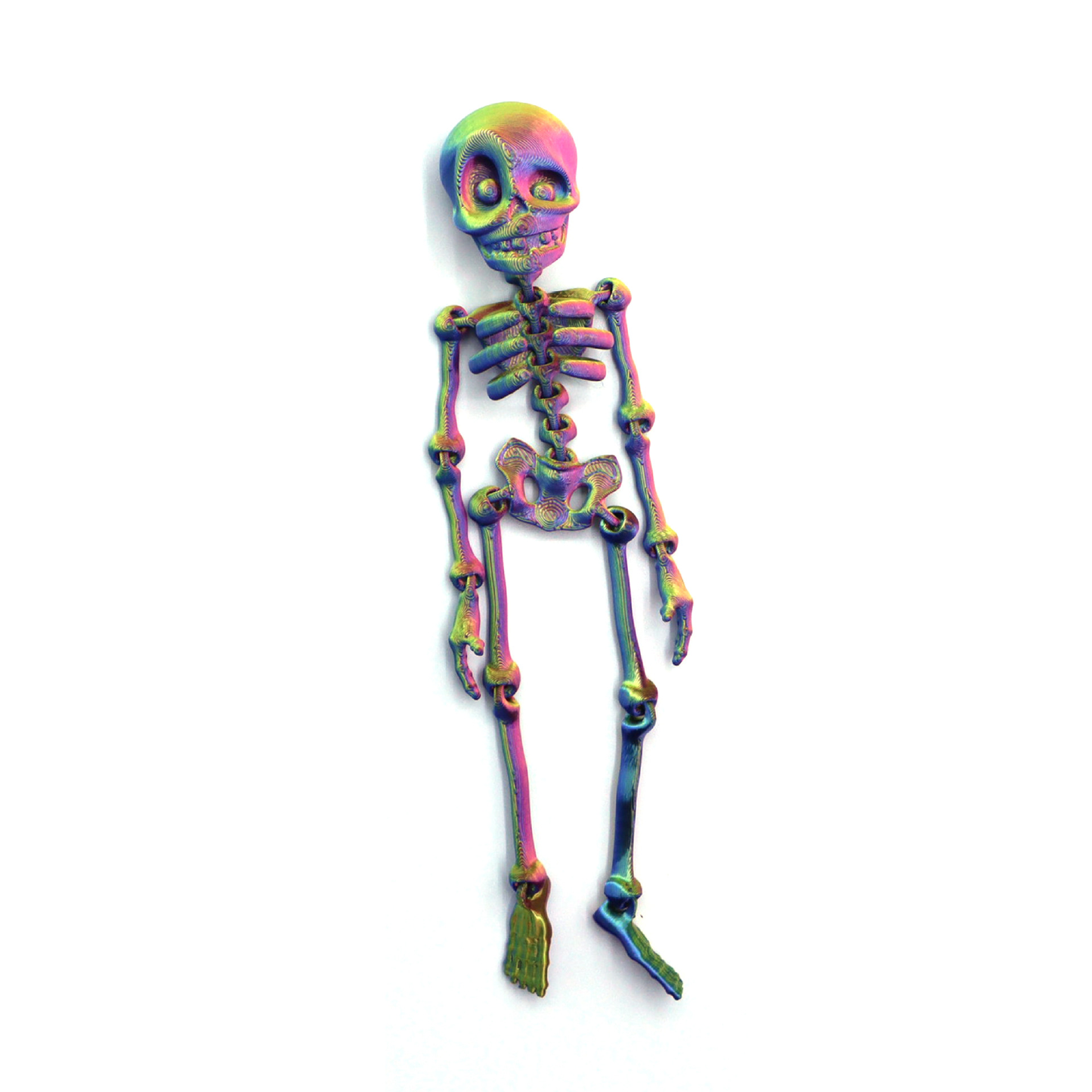 🔥Holiday Hot Sale 💀Deformable 3D Printed Skeleton Figurine