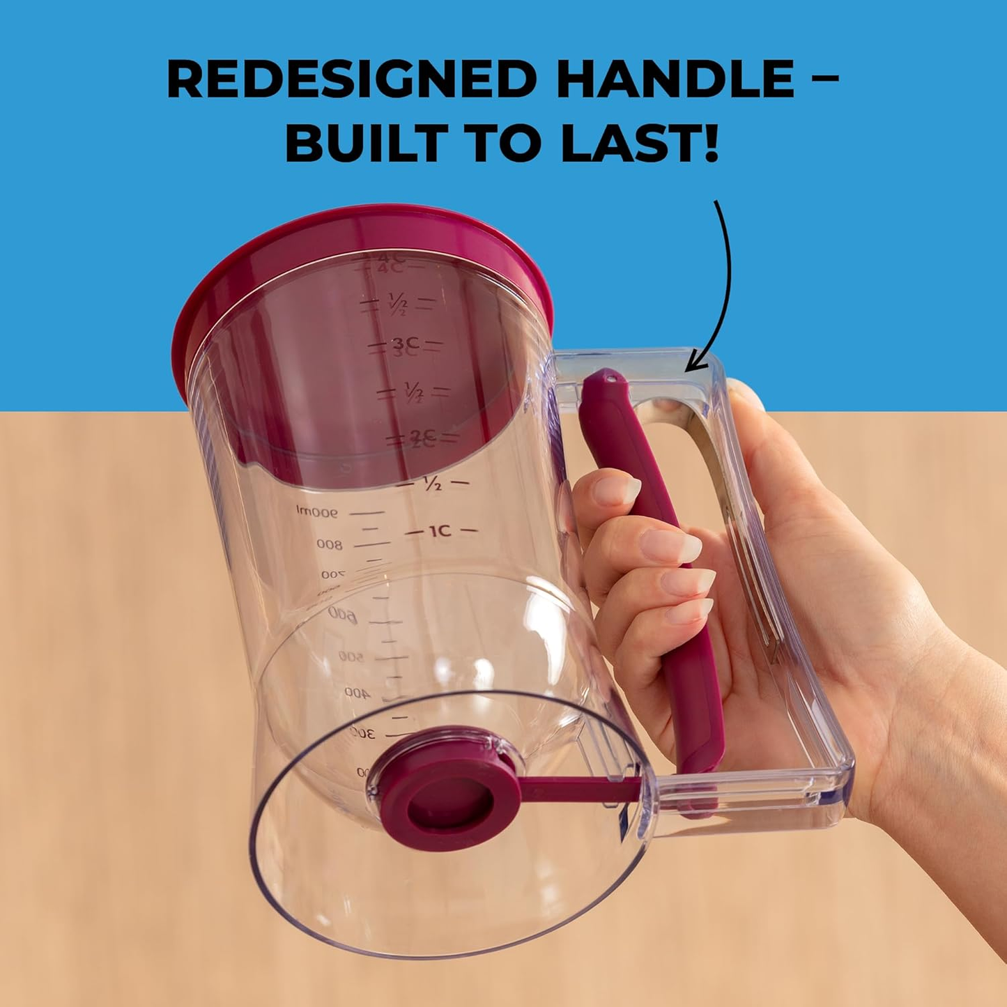 📦Latest 1% Clearance Sale 💖Pancake Batter Dispenser ✨Kitchen Must Have Tool