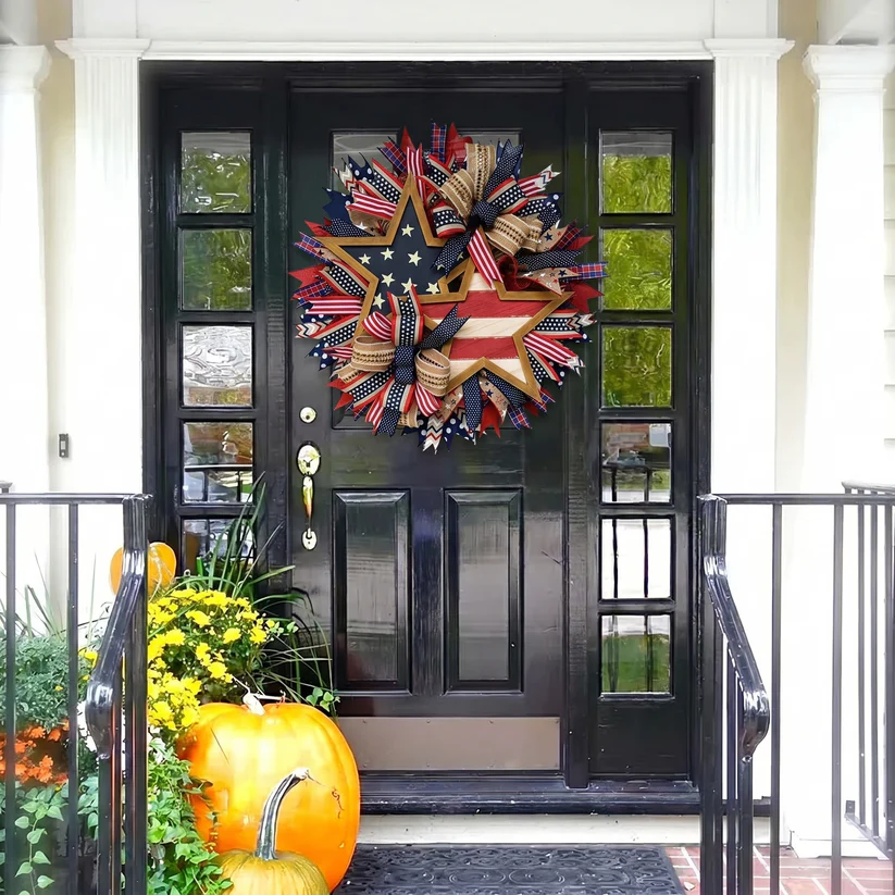 đ„Flash Sale-60% Offđ„Honor the Journey: The Hand-Crafted 250th Anniversary Tribute Wreath