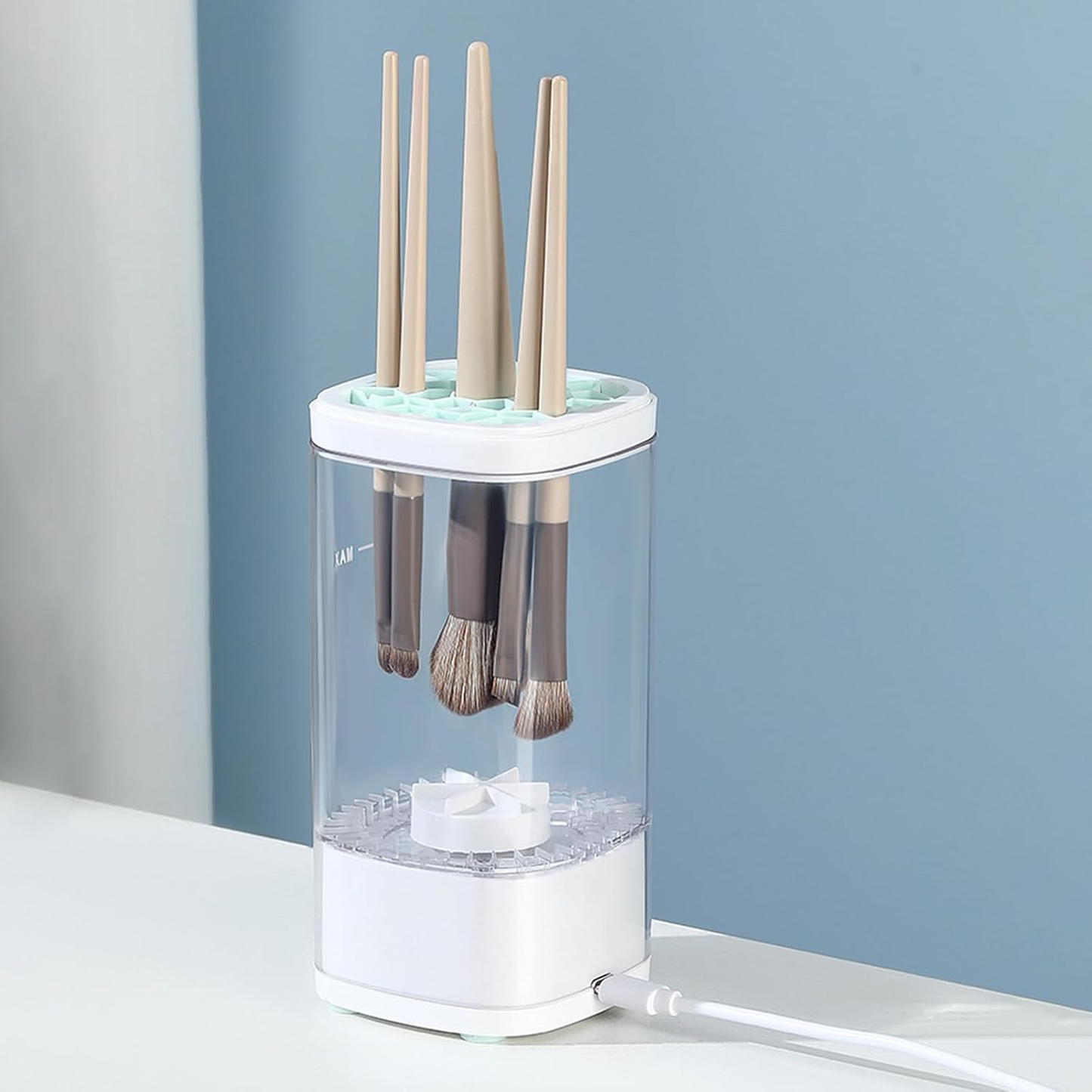 💝Gifts For Women 💁♀️Electric Makeup Brush Cleaner & Storage Case