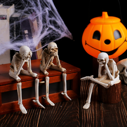 💥Halloween Decorations 💀Realistic Skull Decorations