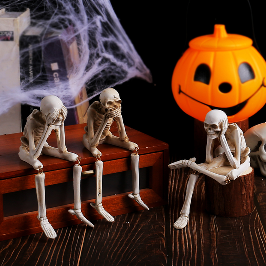 💥Halloween Decorations 💀Realistic Skull Decorations