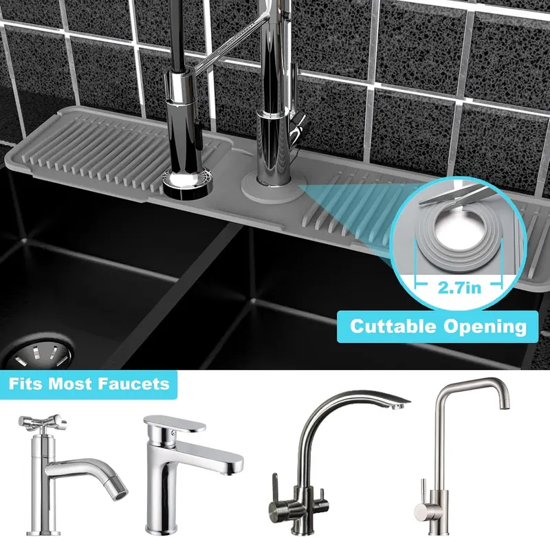 💥New Products 🌟Foldable Kitchen Sink Faucet Mat