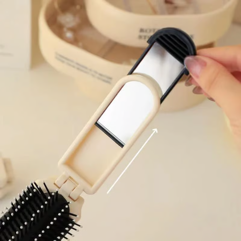💥Christmas Sales 💖Portable Mini Air Cushion Comb with Removable Mirror