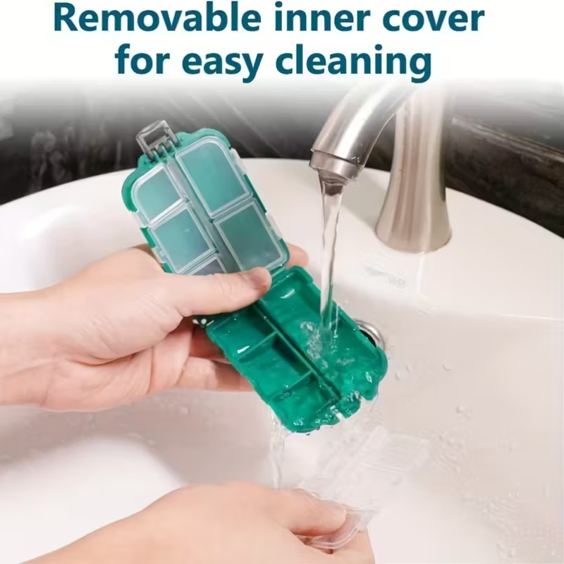 🔥Hot Sale ✨Travel Waterproof Moisture-Proof Pill Organizer