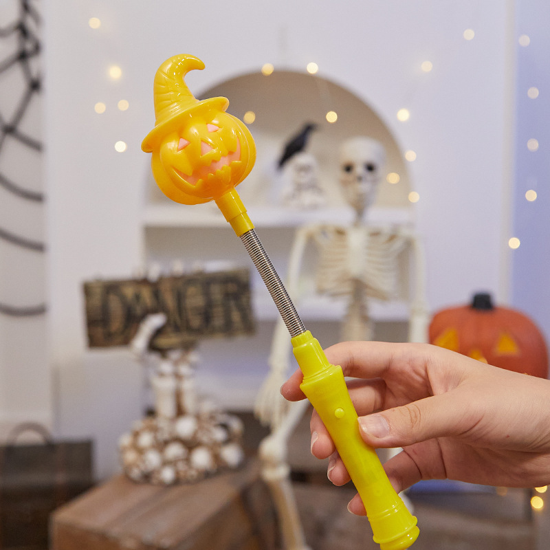 🎈2025 Party Favors/Decor 🎃Halloween LED Pumpkin & Light-Up Stick