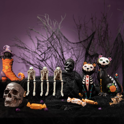 💥Halloween Decorations 💀Realistic Skull Decorations