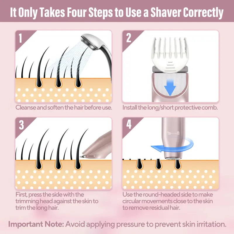 💝Christmas Gift For Women 😍2-in-1 Body and Facial Epilator