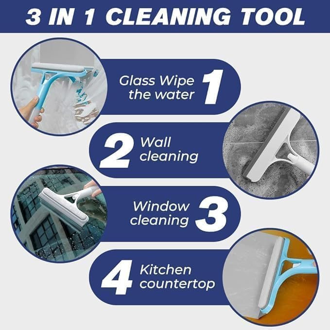 🔥Christmas Sales 🔥3-In-1 Multi-Functional Glass Cleaning Tool