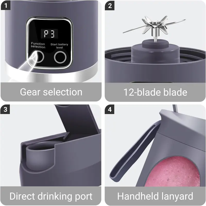 💥Early Holiday Promotions 🍹Portable Travel Blender - 500ML