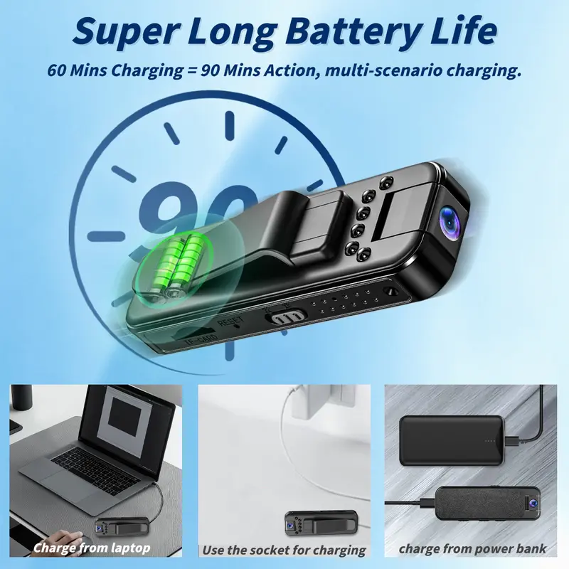 💥Hot Sale 💥Up to 40% Off 📷Portable Body Camera