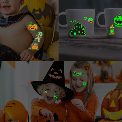 ✨2025 Holiday Gifts ✨Children's Luminous Tattoo Stickers Set