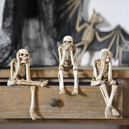 💥Halloween Decorations 💀Realistic Skull Decorations