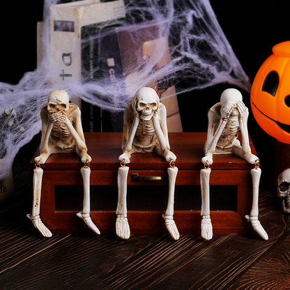 💥Halloween Decorations 💀Realistic Skull Decorations