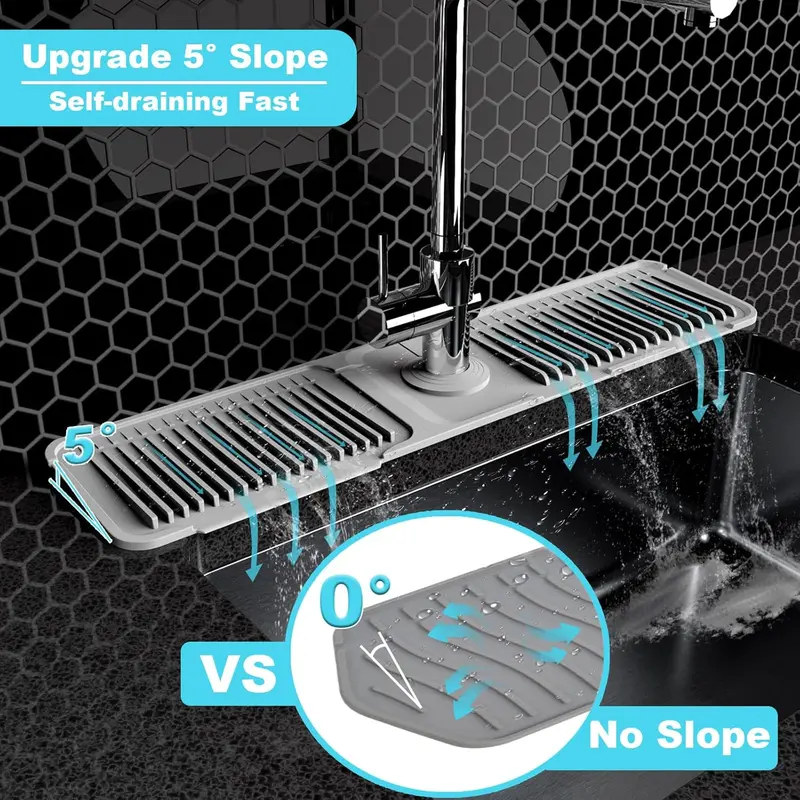 💥New Products 🌟Foldable Kitchen Sink Faucet Mat