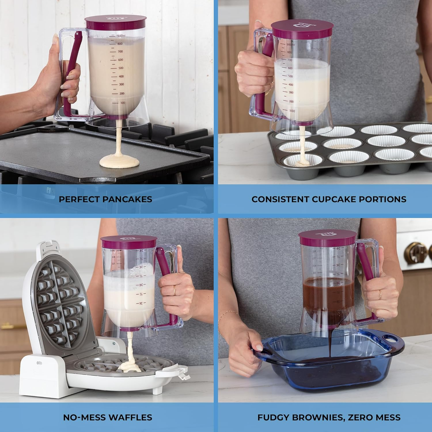 📦Latest 1% Clearance Sale 💖Pancake Batter Dispenser ✨Kitchen Must Have Tool
