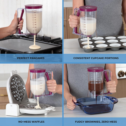 📦Latest 1% Clearance Sale 💖Pancake Batter Dispenser ✨Kitchen Must Have Tool