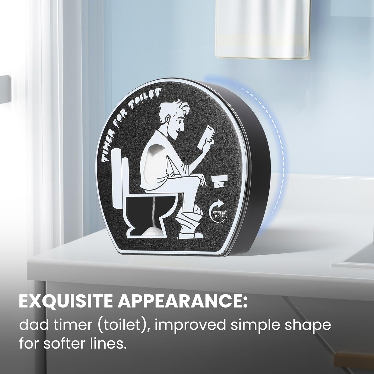 💝Funny Gifts for Men 🤩Toilet Timer