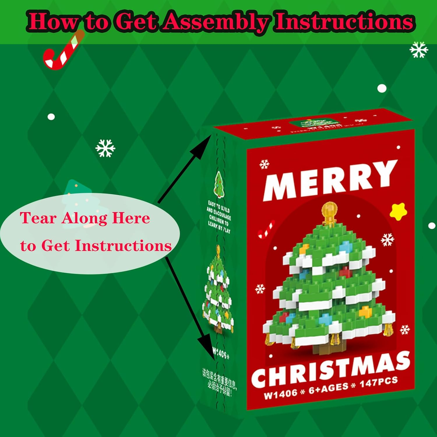 🎄Christmas Gifts 🎅Great Christmas Building Block