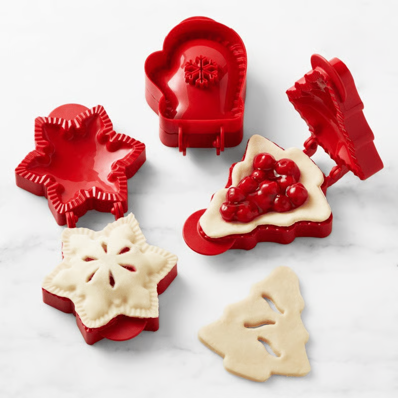 🎅 Early Christmas Sale 🎅🥧 6 Pcs Hand Pie Molds – Mini Pocket Pie Maker Set