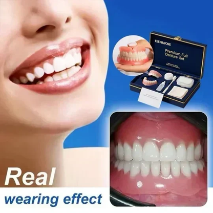 🌎Ends Today: 49% OFF!⏰KLENIMORE™ Custom-Fit Smile Support Kit — Strong Suction Feel & Natural-Looking Fit
