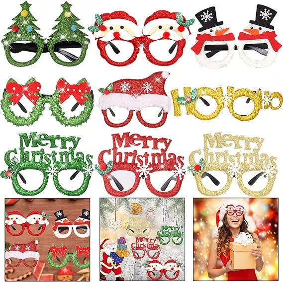 🏆2025 Christmas Hot Sale⚡Festive Christmas Glasses – Party Eyewear for All Ages