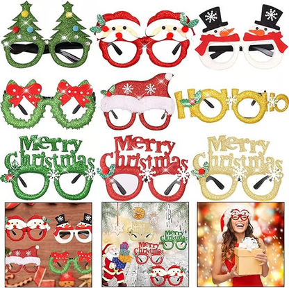 🏆2025 Christmas Hot Sale⚡Festive Christmas Glasses – Party Eyewear for All Ages