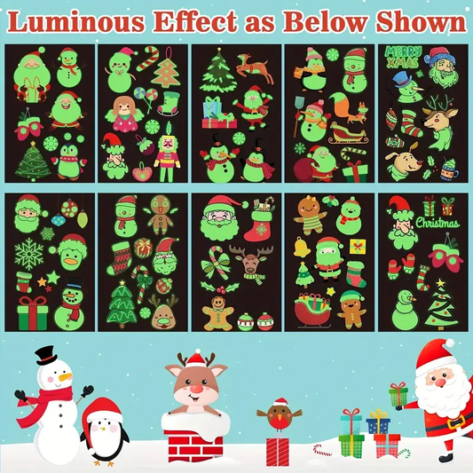 ✨2025 Holiday Gifts ✨Children's Luminous Tattoo Stickers Set