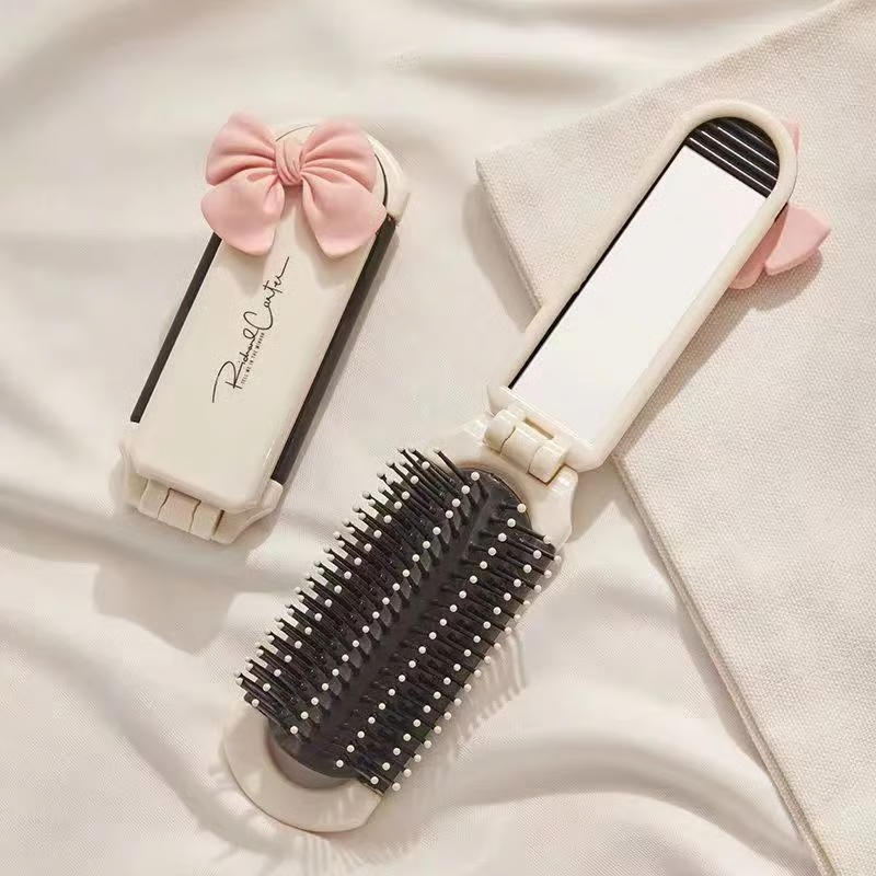 💥Christmas Sales 💖Portable Mini Air Cushion Comb with Removable Mirror