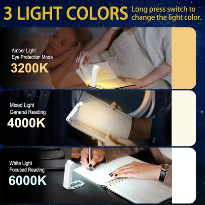 🎁Gift Choice 💡Portable USB Rechargeable Reading Lamp