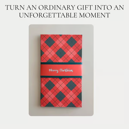 🎅✨Handmade Waterfall Christmas Gift Card Booklet♻️Free PDF Included!