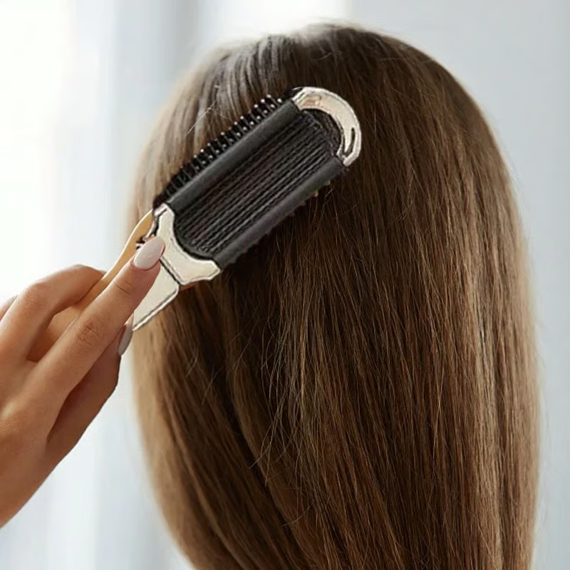 💥Christmas Sales 💖Portable Mini Air Cushion Comb with Removable Mirror
