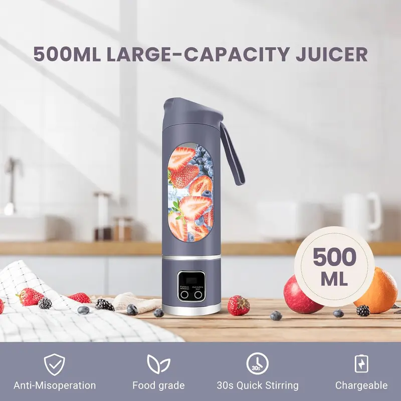 💥Early Holiday Promotions 🍹Portable Travel Blender - 500ML