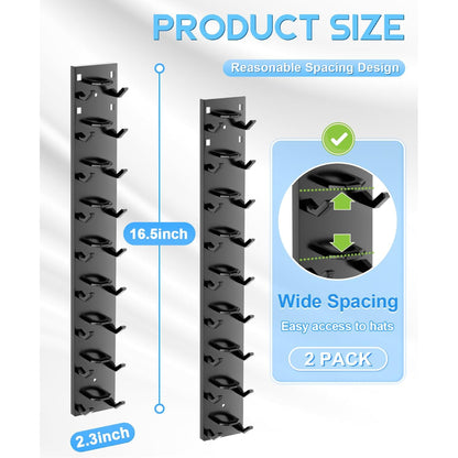 🎉Holiday Discounts 🎈Hat Organizer for Baseball Caps