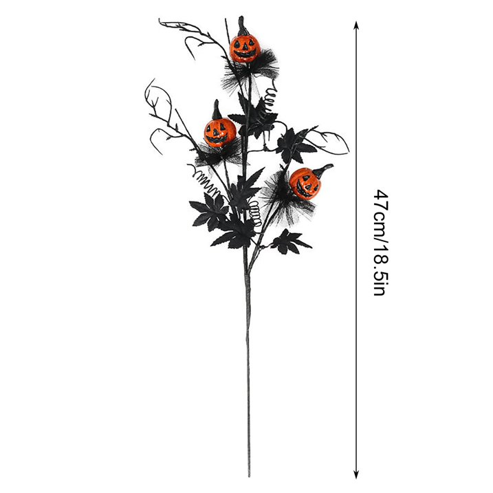 🔥Discount Sales 🎃Halloween Artificial Black Flowers Picks