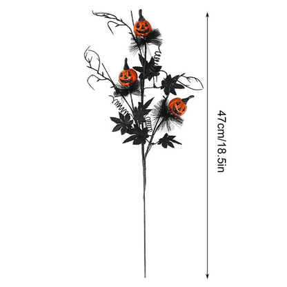 🔥Discount Sales 🎃Halloween Artificial Black Flowers Picks