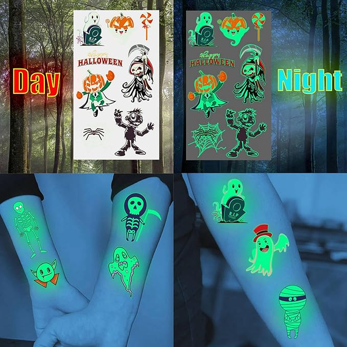 ✨2025 Holiday Gifts ✨Children's Luminous Tattoo Stickers Set