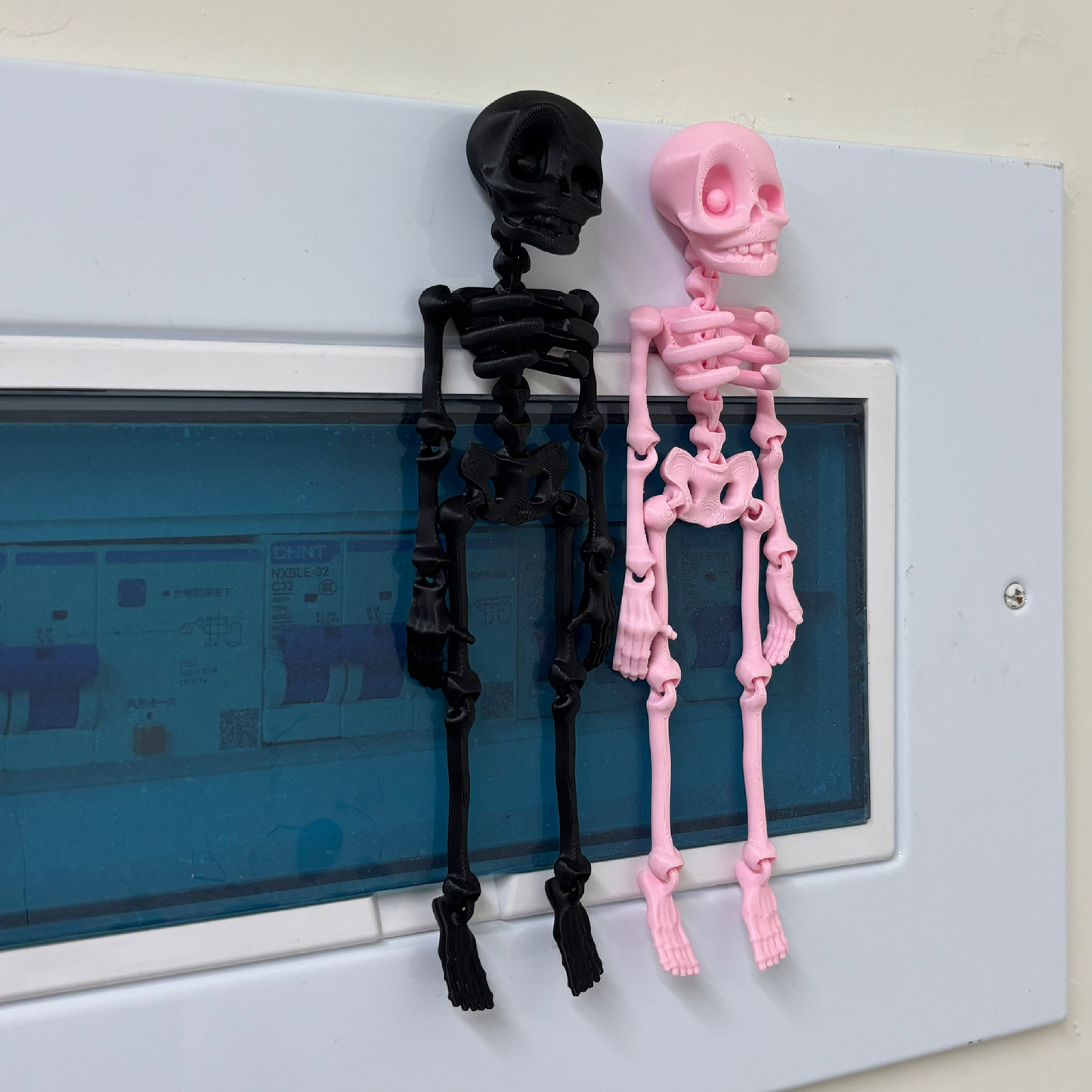 🔥Holiday Hot Sale 💀Deformable 3D Printed Skeleton Figurine