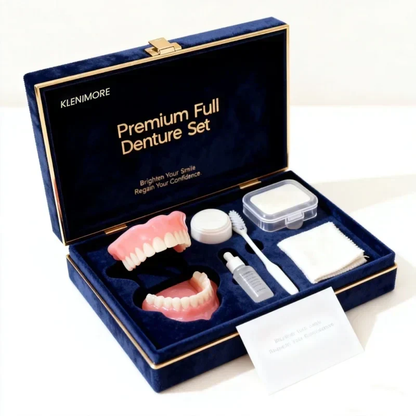 🌎Ends Today: 49% OFF!⏰KLENIMORE™ Custom-Fit Smile Support Kit — Strong Suction Feel & Natural-Looking Fit