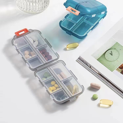 🔥Hot Sale ✨Travel Waterproof Moisture-Proof Pill Organizer