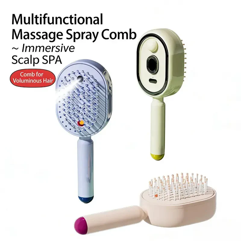 ⏰ Flash Sale Ends Tonight-Electric Spray Air Cushion Massage Comb