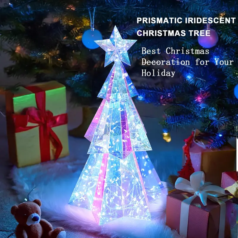 🎄Holiday Decorations 💥Prismatic LED Christmas Tree
