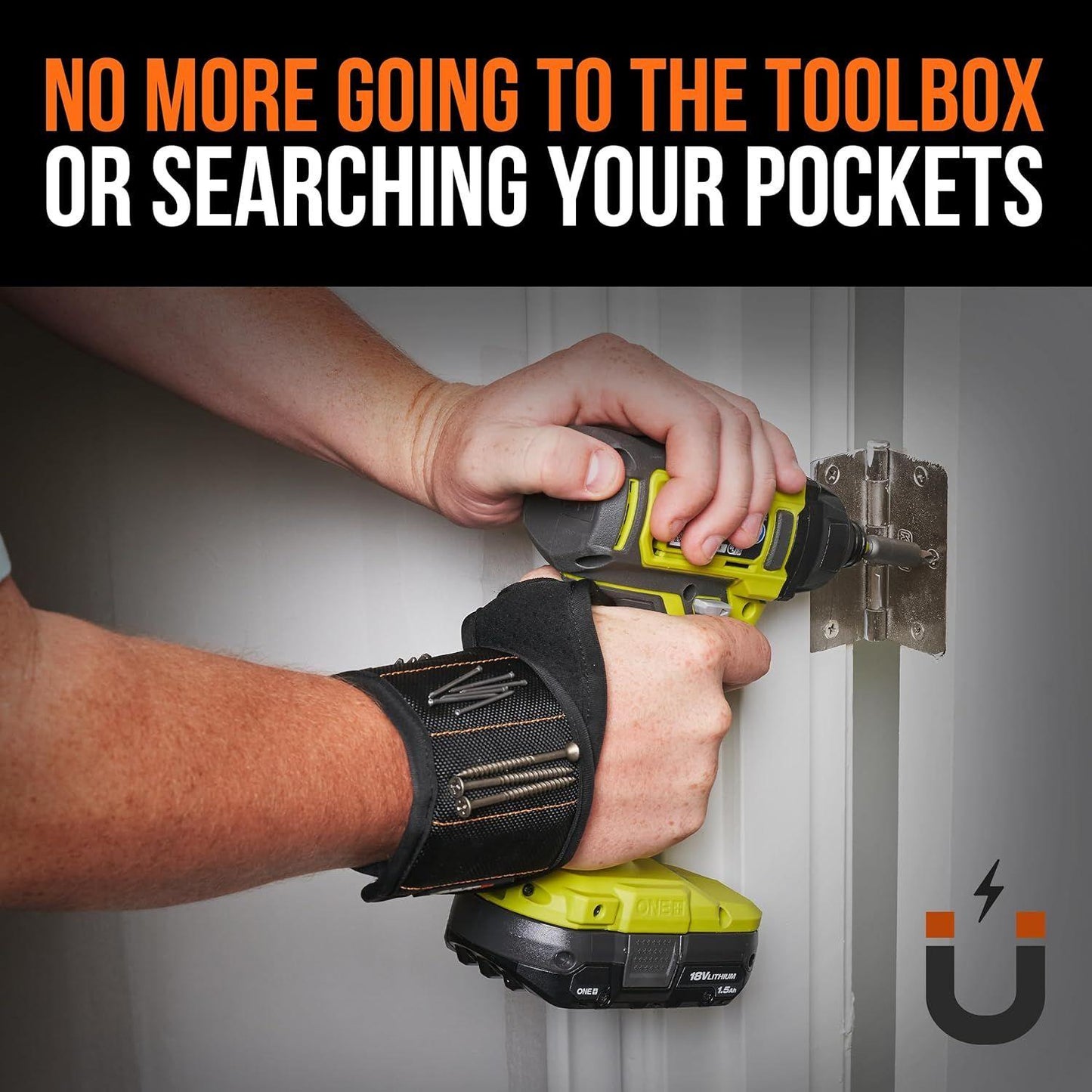 🔥Gift For Men ✨Magnetic Wristband for Tools