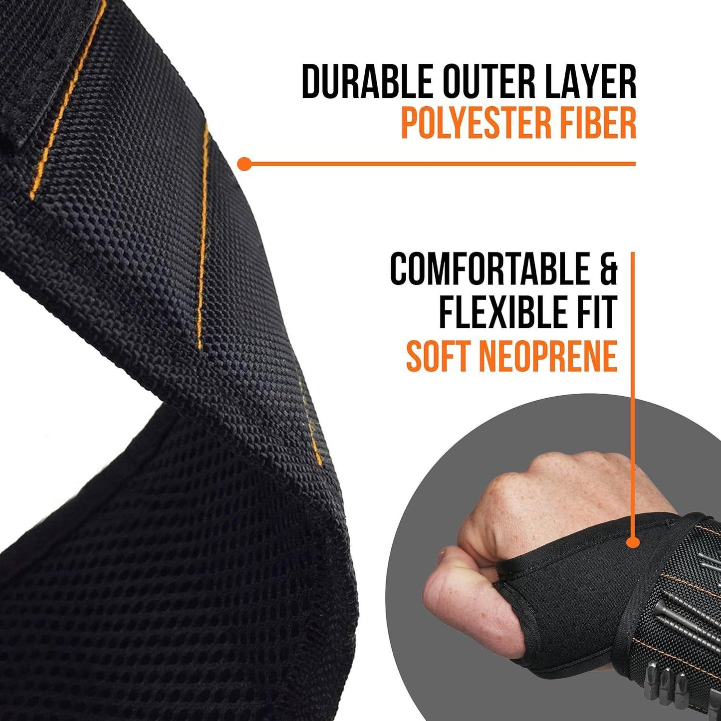 🔥Gift For Men ✨Magnetic Wristband for Tools