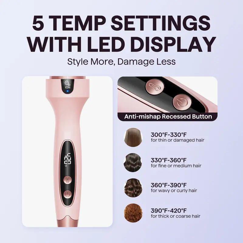 🎁Gifts For Women 💁‍♀️Ionic Thermal Brush with LED Display