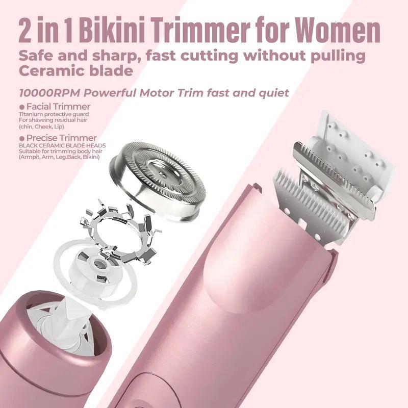 💝Christmas Gift For Women 😍2-in-1 Body and Facial Epilator