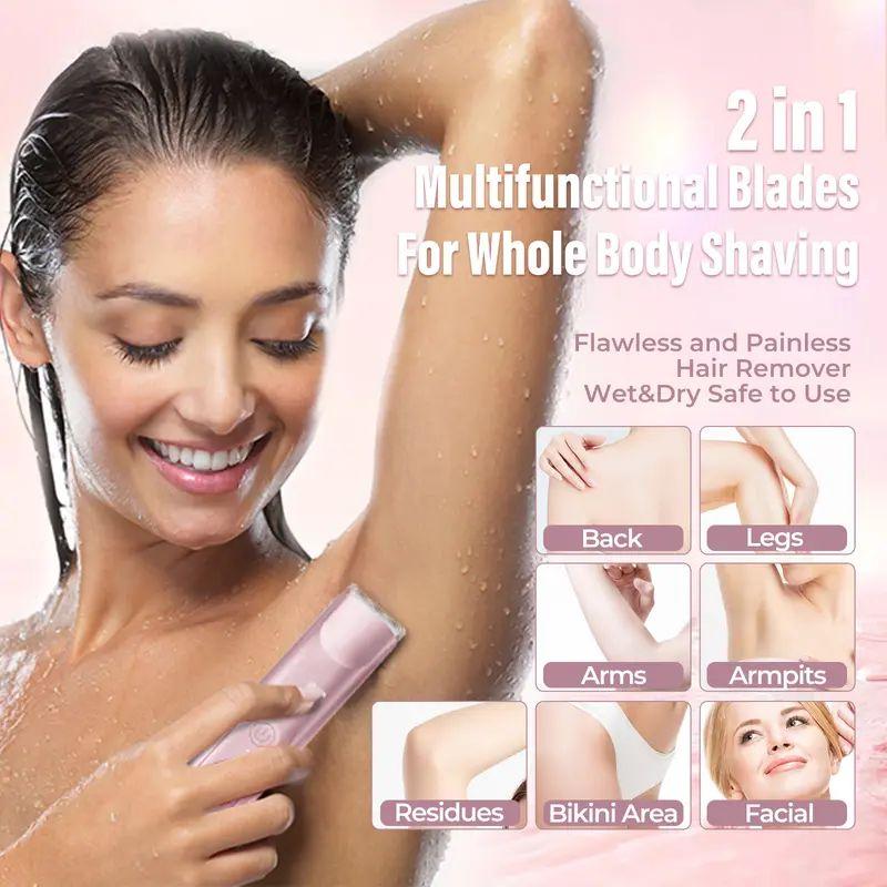 💝Christmas Gift For Women 😍2-in-1 Body and Facial Epilator