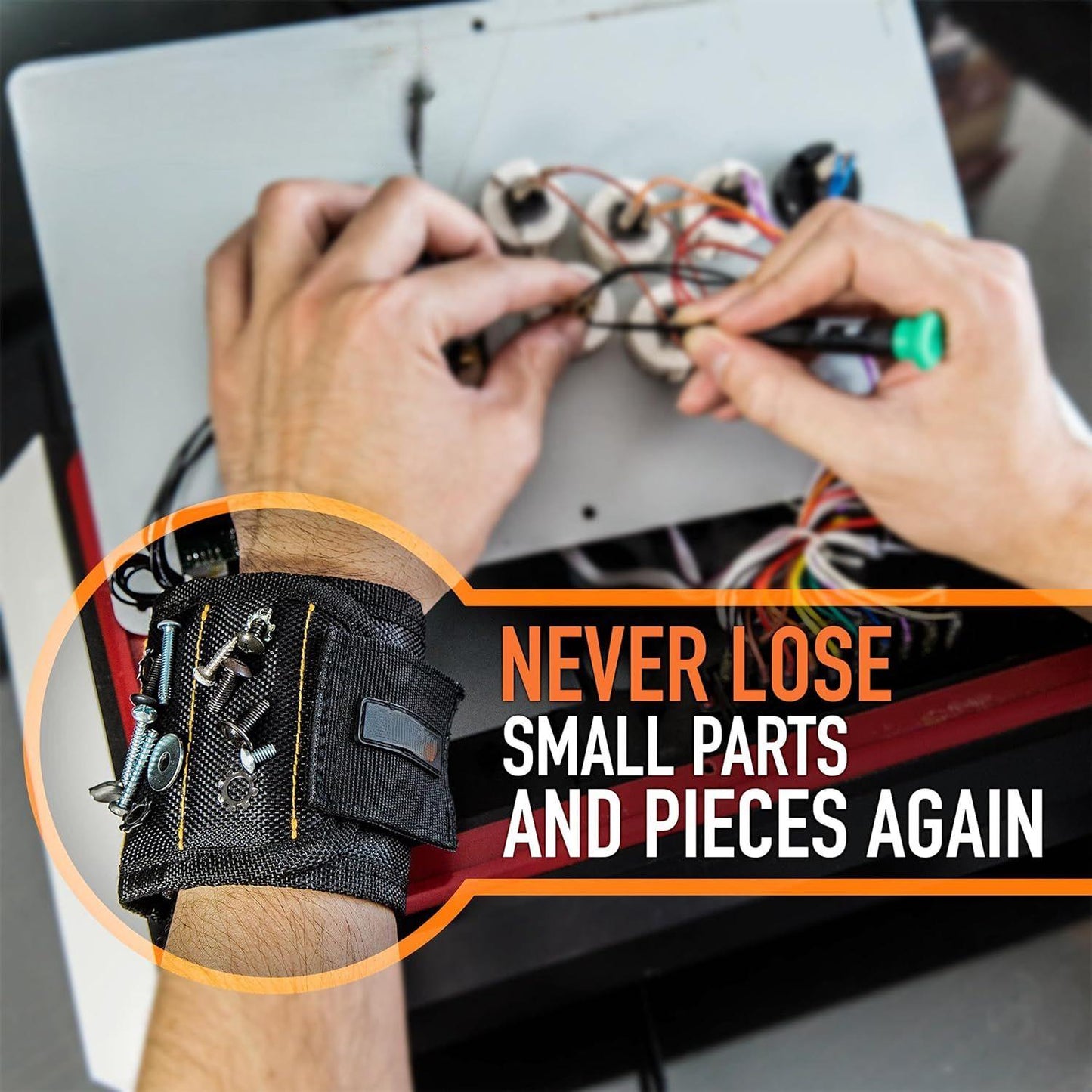 🔥Gift For Men ✨Magnetic Wristband for Tools