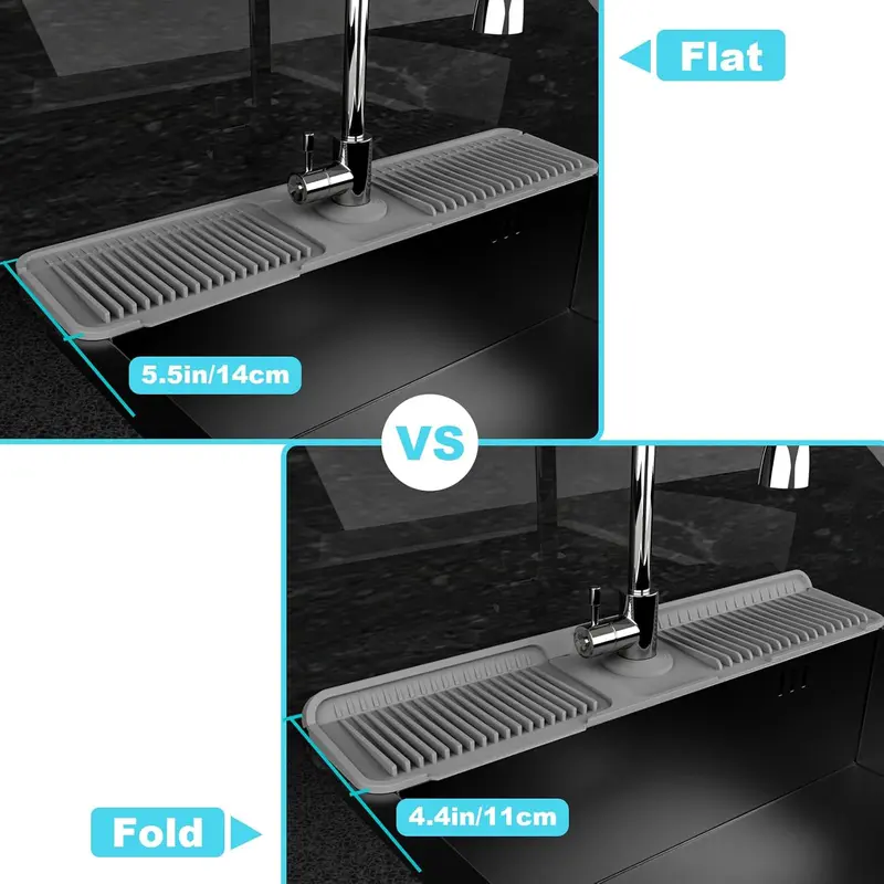 💥New Products 🌟Foldable Kitchen Sink Faucet Mat