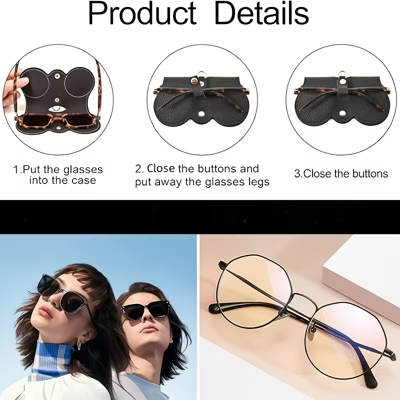 💥Perfect Gift Choice💥4pcs New Portable Eyeglass Case